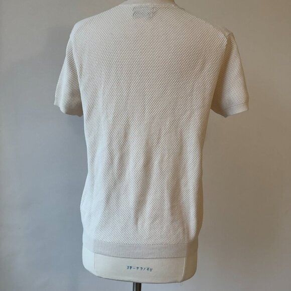 Massimo Dutti Short Sleeve Knit Top, Size Small - Picture 5 of 7